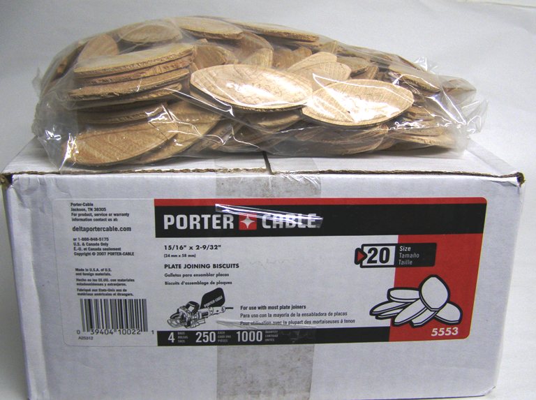 Porter Cable 5553 Plate Joining Biscuits 
